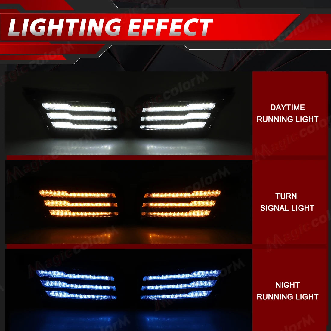 LED DRL Turn Signal For Toyota RAV4 Woodland 2026 2027 Daytime Running Lights Fog Lamps Fr | AUTOKITSHOP