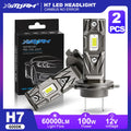 XSTORM H7 LED Headlights Bulbs H1 H4 H11 Lights for Car 100W 60000LM 9005 9006 LED Headlig