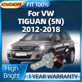 2/4Pcs 30000LM Powerful LED Headlight Bulb Wireless Car Lights 6000K For VW TIGUAN 5N 2012