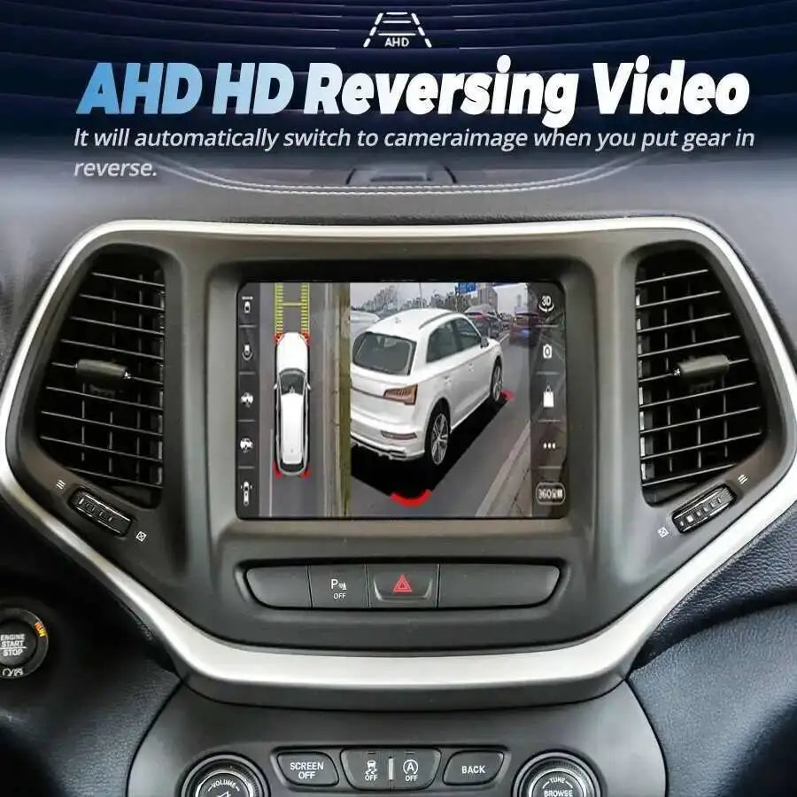 Autoradio Android 15 Stereo for Jeep Cherokee 2014-2021 Car Radio 8.4inch Navi Screen Carp