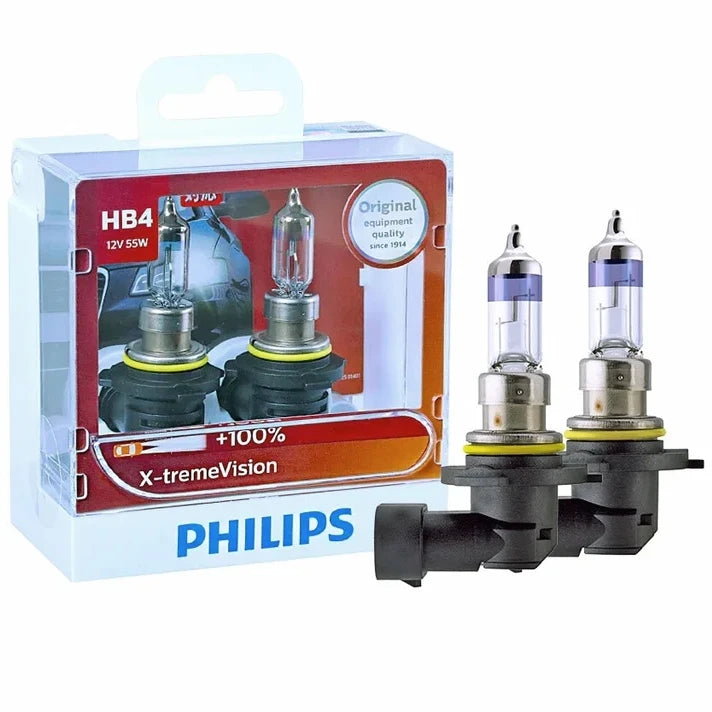 Philips X-treme Vision Pro150 9005 HB3 9006 HB4 12V+150% Bright Car Halogen Head Light HL