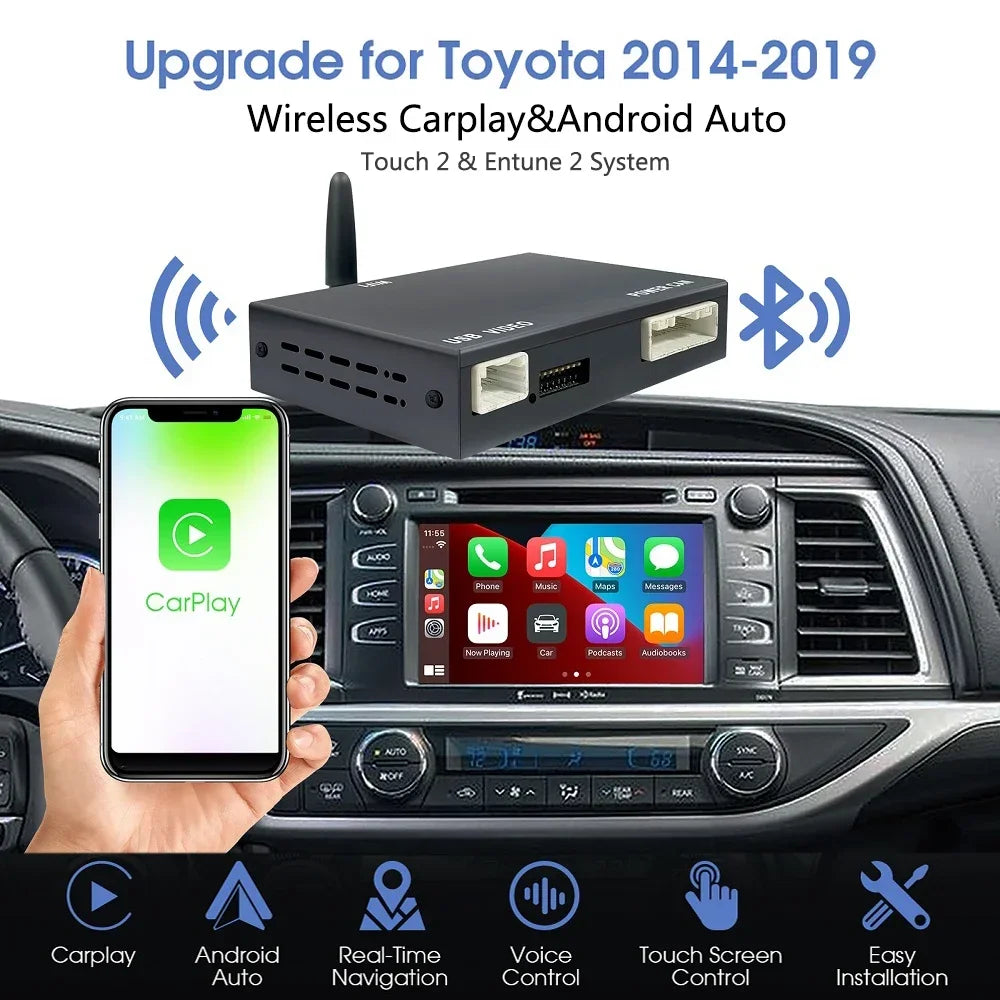OEM Screen Upgrade Decoder Box MuItimedia Interface Wireless CarPlay Android Auto Retrofit | AUTOKITSHOP