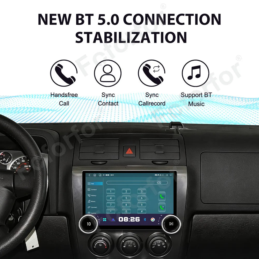 Premium Multimedia Upgraded HD Touch Screen Android 15 11.5 Inch Wireless CarPlay GPS Navi