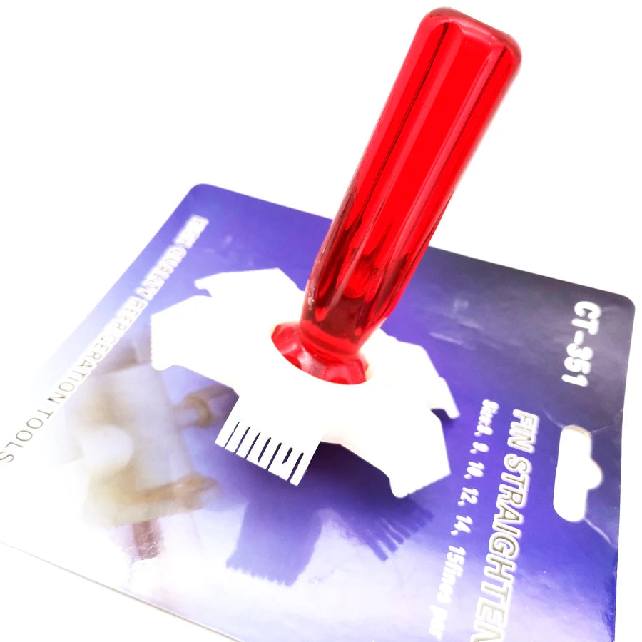 Car A/C Condenser Radiator Evaporator Fin Straightener Comb Rake Cleaner Tool