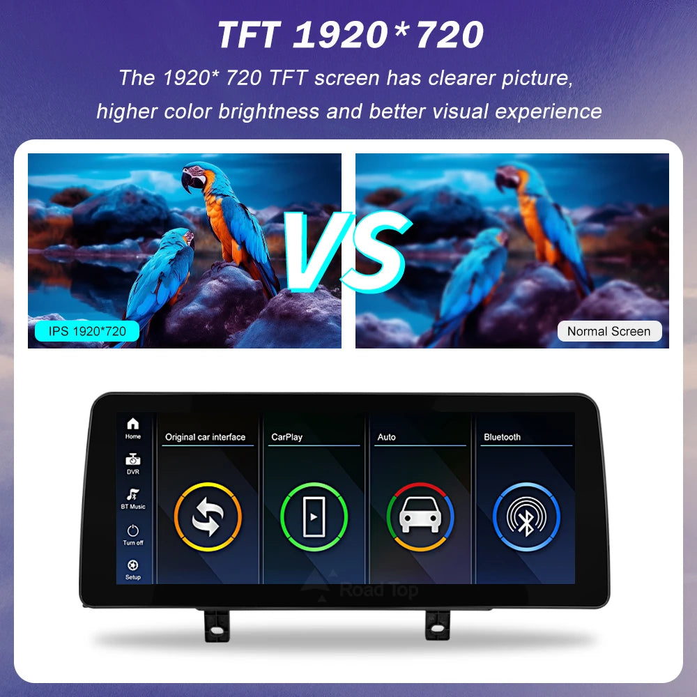 1920*720 Multimedia Touch Screen Wireless Carplay For BMW 7 Series F01 F02 F03 CIC NBT Sys | AUTOKITSHOP