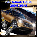 Led Headlight Canbus Bulbs 50000LM CSP Super Bright HID Lamp For Infiniti FX35 2004-2011 2