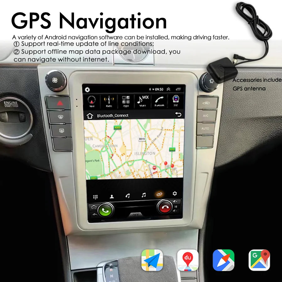 Car Multimedia Video Player For Volkswagen VW Passat CC b6 b7 Android Screen Stereo Radio
