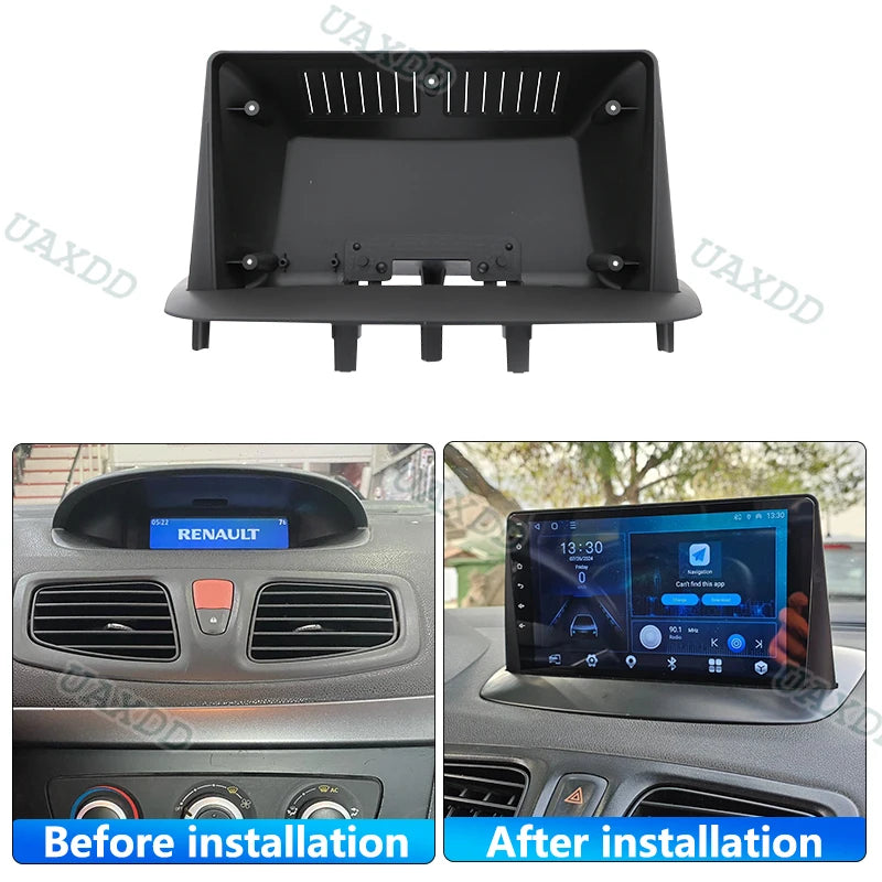For /RENAULT MEGANE FLUENCE 9INCH Car DVD Radio Android Host Speaker Decoder MP3 MP5 Fasci