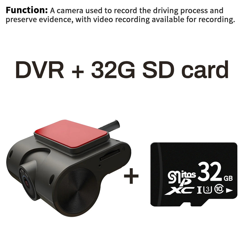 Car Radio For AHD 720P 1080P DVR And 360 Camera Built-in Sensor External Sensor TPMS