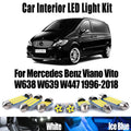LED Interior Light Kit for Mercedes Benz Viano Vito W638 W639 W447 1996-2017 - Canbus Dome Map Door Trunk Bulbs | AUT...