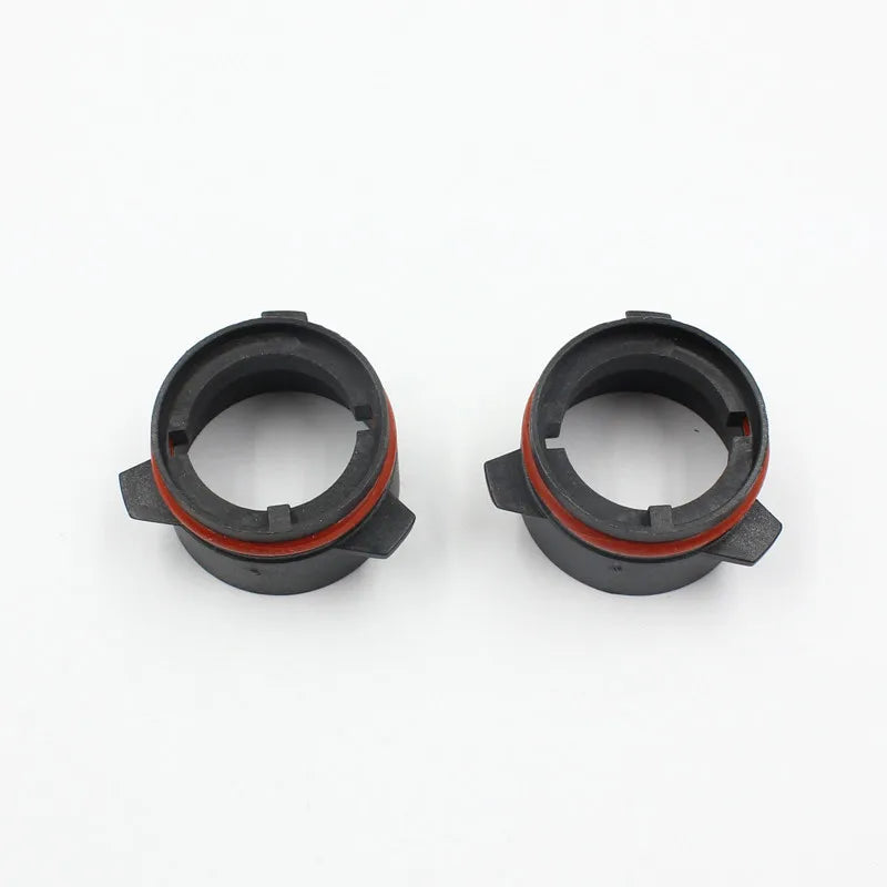 Rockeybright 2*D2S HID Bulb Holder Adapters for BMW E39 D2 D2S HID Xenon Head Lamp Bulb Ad