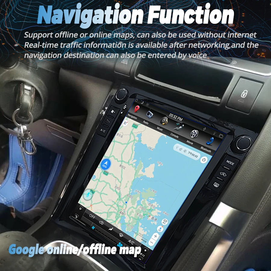 8G+128GB For Peugeot 3008 2009 - 2015 Car Radio Car video players CarPlay Android 13 Auto