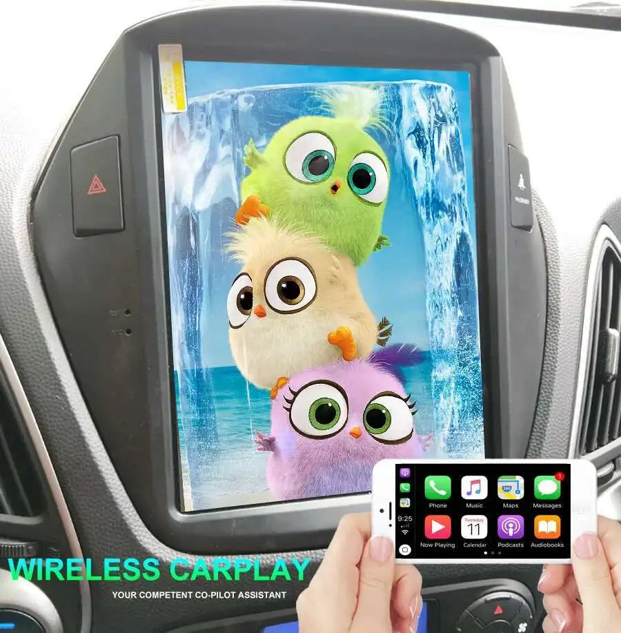 10.4“ Vertical Screen 2din Android Car Radio Multimedia Video Player Navigation GPS For Hy | AUTOKITSHOP