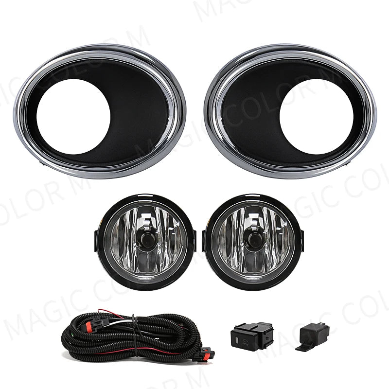 LED Fog Lamp For Nissan J11 QASHQAI ROGUE 2015 2016 2017 LED DRL Daytime Running Lights Ha | AUTOKITSHOP
