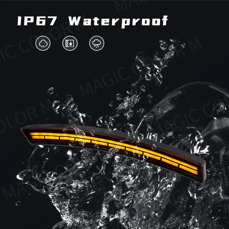 LED Side Marker For Honda CRV CR-V 2023 2024 Car Wheel Arch Eyebrow Light Front Fender Dri | AUTOKITSHOP