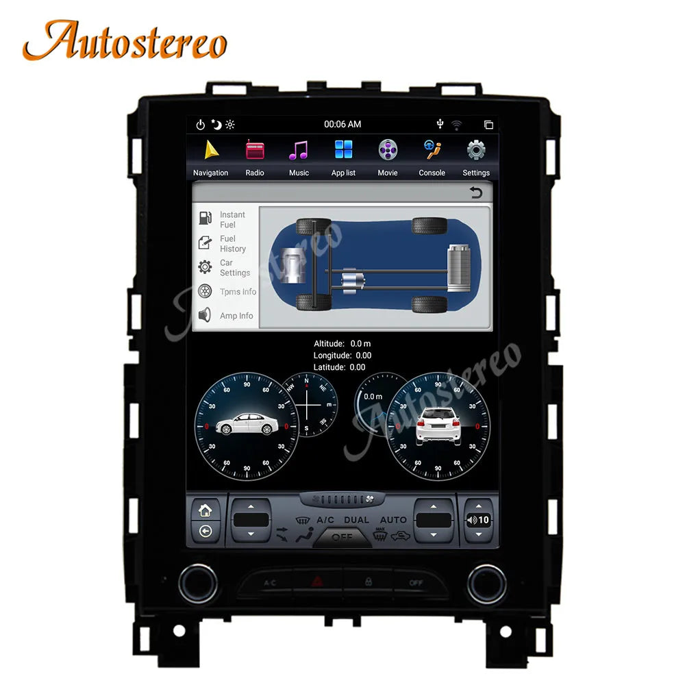 Qualcom 665 Android 13 For Renault Koleos/Megane 4 Tesla Style Car GPS Navigation Stereo H