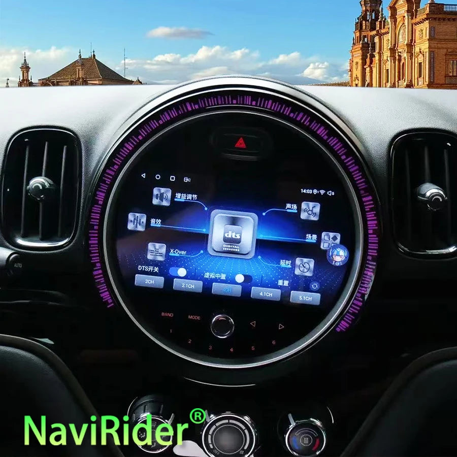 For BMW Mini Cooper F60 Countryman 2017-2024 Car Radio Carplay Navigation Android Touch Sc