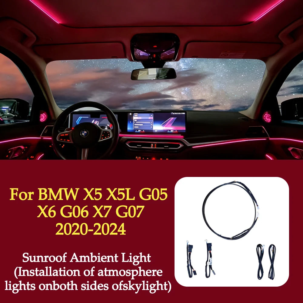 RGB - Ambient Light - for BMW X5L G06 G05 2020-2024 - Car Interior Lighting
