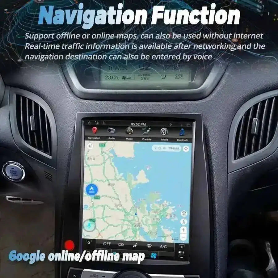 Car Android Screen Multimedia For Hyundai Rohens Coupe Genesis Coupe 2009 - 2012 Navigatio | AUTOKITSHOP