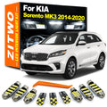 ZITWO 11Pcs For Kia Sorento III MK3 UM 2014 2015 2016 2017 2018 2019 2020 LED In for Kia MK3 - Canbus LED Car Light