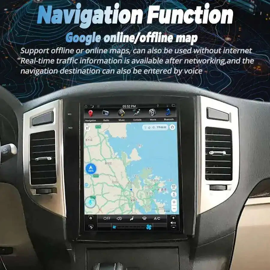 12.1 Car Radio Headunit For Mitsubishi 2008-2019 Pajero V93/V97/V98 Automotive Multimedia  | AUTOKITSHOP