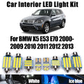 LED Interior Light Kit for BMW X5 E53 E70 2000-2010 - Canbus Dome Map Door Trunk Bulbs | AUTOKITSHOP