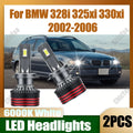 6000K White Canbus H7 LED Car Headlights 12V 24V 150W 30000LM High Power For BMW 328i 325x