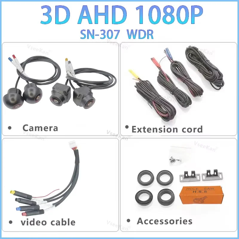 360 Panoramic Camera Original Vehicle Track Radar