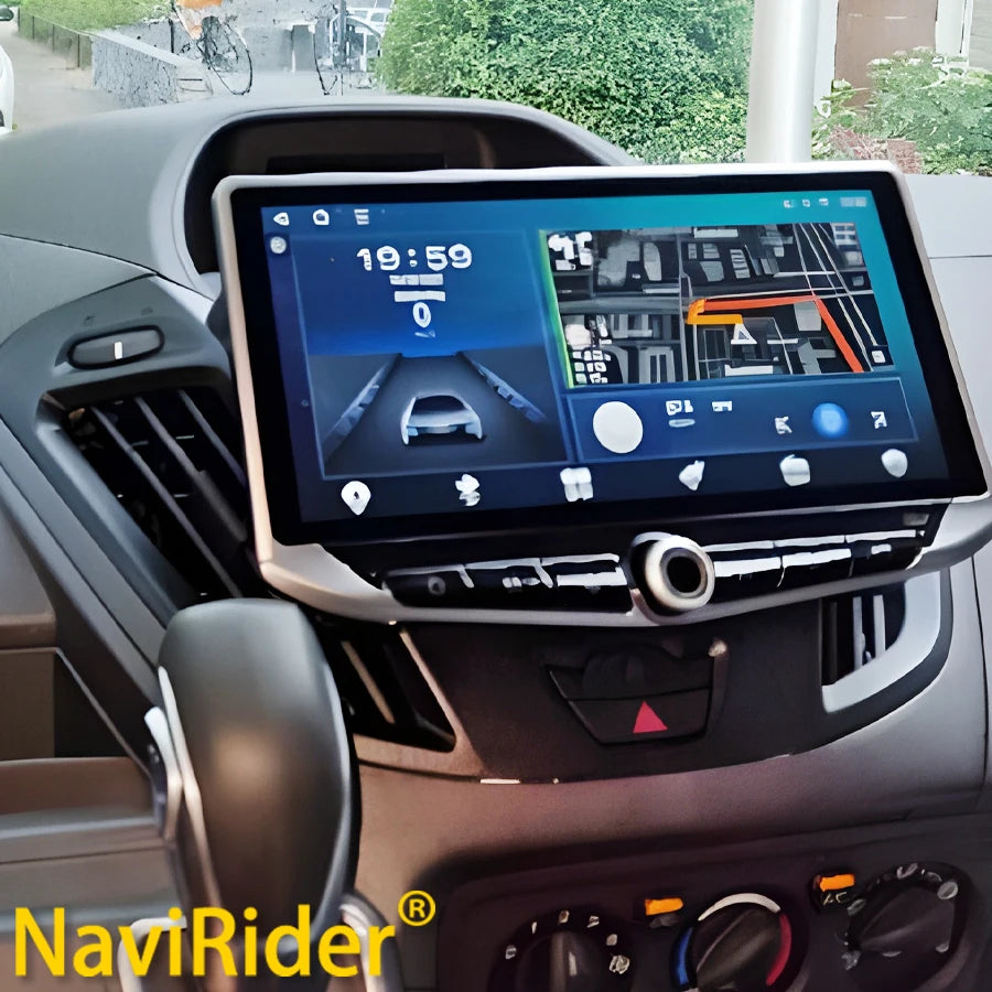 10.88inch Android 14 Screen For Ford Transit Tourneo Custom 2013 GPS Carplay Type-C Chargi
