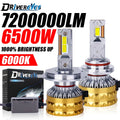 6500W H7 LED Headlight 7200000LM Led Canbus H4 H1 H11 H8 9005 9006 HB3 HB4 9012 HIR2 Fog L