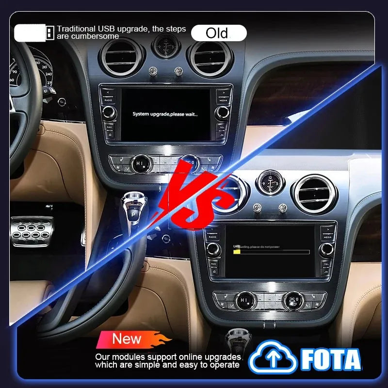 OEM Screen Upgrade Wireless CarPlay and Android Auto Smart Module for Bentley Bentayga 201
