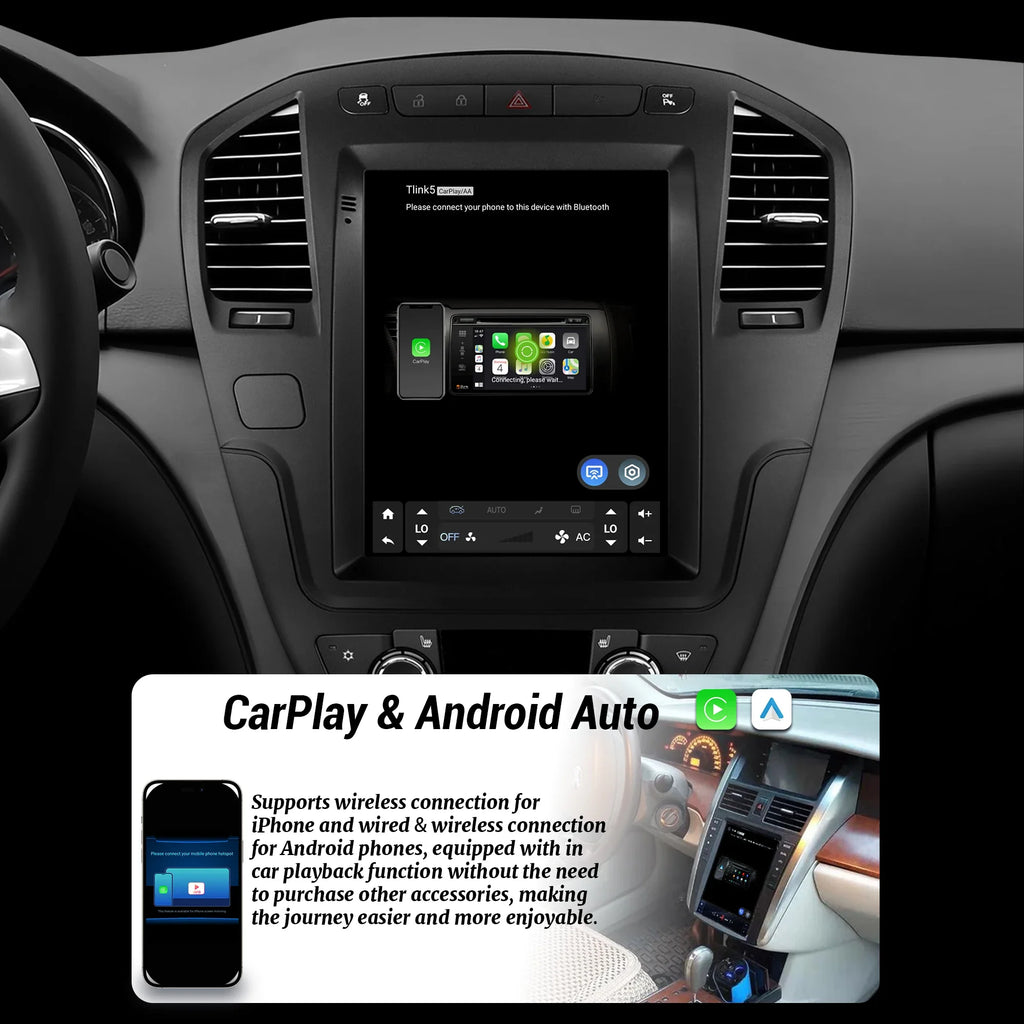 9.7 inch Car Radio Multimedia For Toyota Camry 6 Xv 40 50 2006-2011 Android 14 Wireless BT