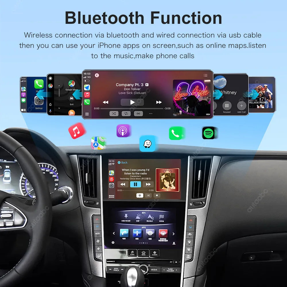 Wireless CarPlay Box for Infiniti 8 inch Screen 2015-2019 Q50 Q60 Q50L QX50 Armada Y62 And | AUTOKITSHOP