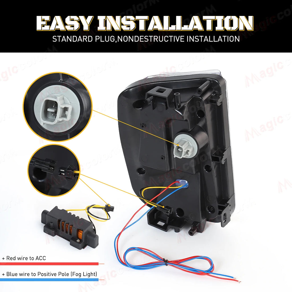 LED DRL For Toyota Prius ZVW30 2012 2013 2014 2015 Fog Lamps Daytime Running Lights Turn S | AUTOKITSHOP
