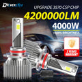 H4 H7 LED Car Headlights Canbus H11 H1 H8 H9 9005 HB3 9006 HB4 9012 HIR2 12PC 3570 CSP Pow