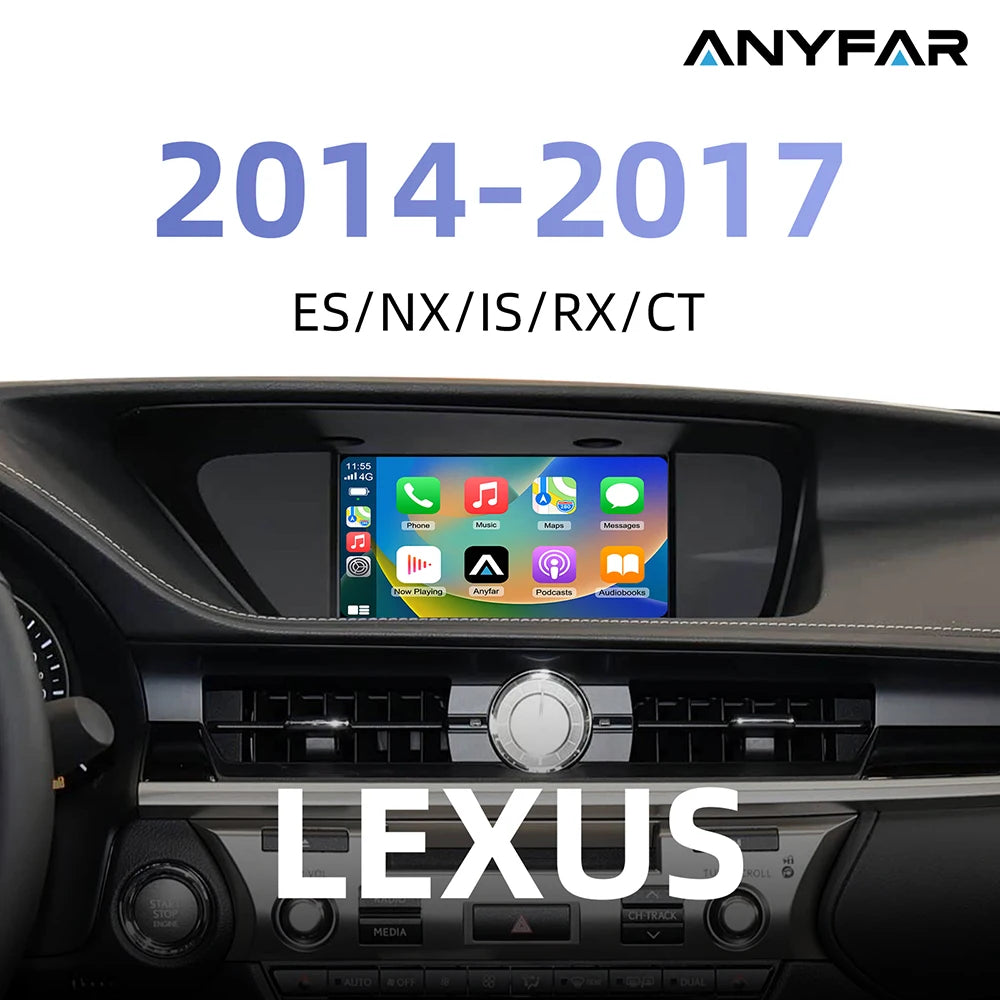 For Apple CarPlay For Lexus ES NX200 NX ES300 ES IS250 2014-2017 Wireless Android Auto Nav | AUTOKITSHOP