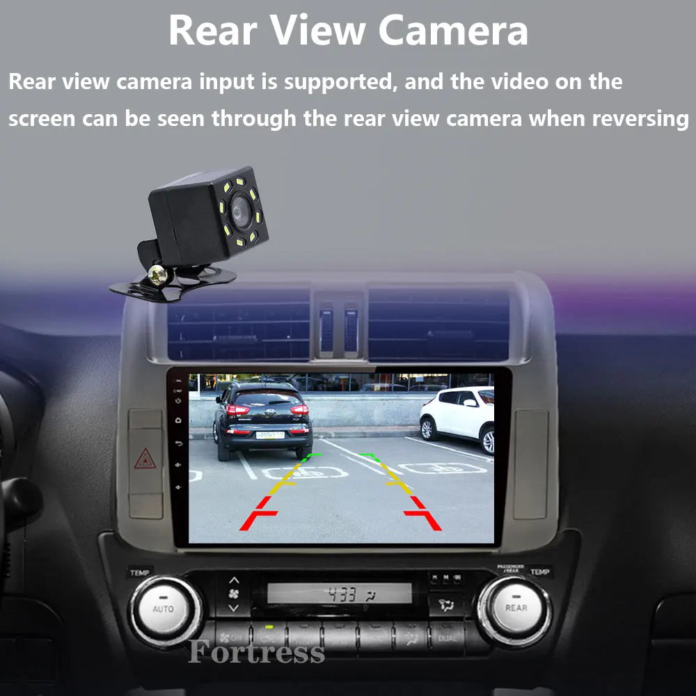 Android 16 Carplay Auto Car Radio Multimedia Player For Toyota Land Cruiser Prado 150 2009