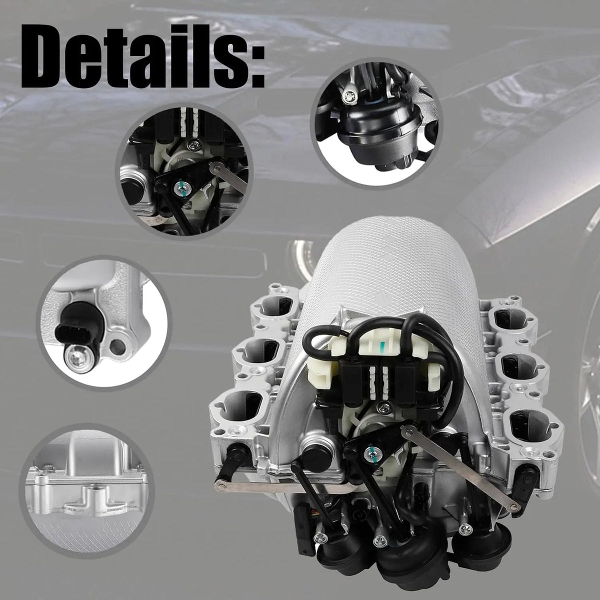 Engine Intake Manifold for Mercedes-Benz A209 C209 C219 W203 W204 S204 W211 W212 for Mercedes-Benz X204 S204 W164 - Auto