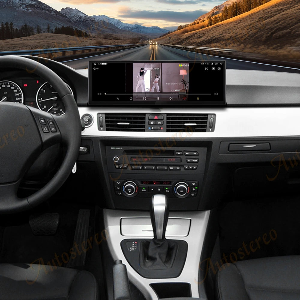 ID8 14.9 Inch Android 14 Carplay Screen For BMW 3 E90 E91 E93 2005-2012 Car Multimedia Pla