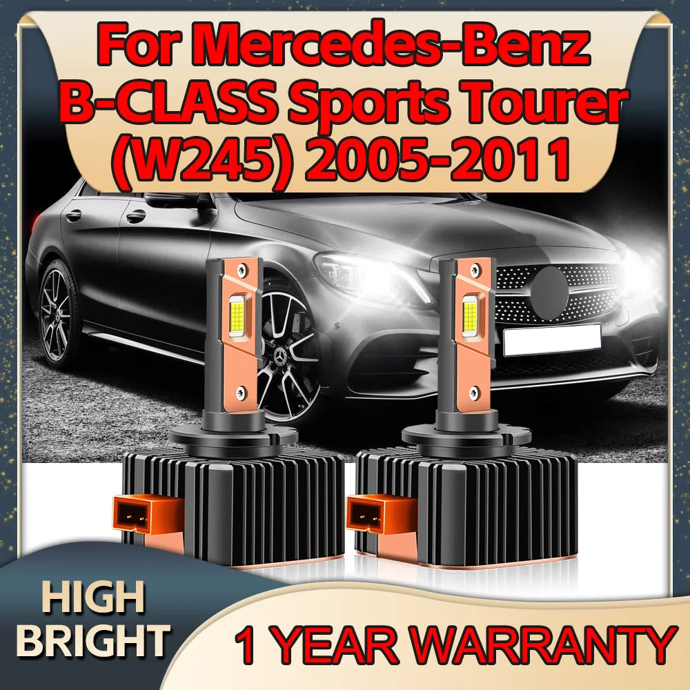 LED Car Headlight D1S Bulb Update HID Light For MERCEDES-BENZ B-CLASS Sports Tourer W245 2