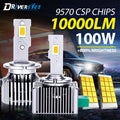 D2S D5S LED Bulb 6000K 100W High Low Beam D8S D1S D3S D4S Xenon Replacement Light Super Br