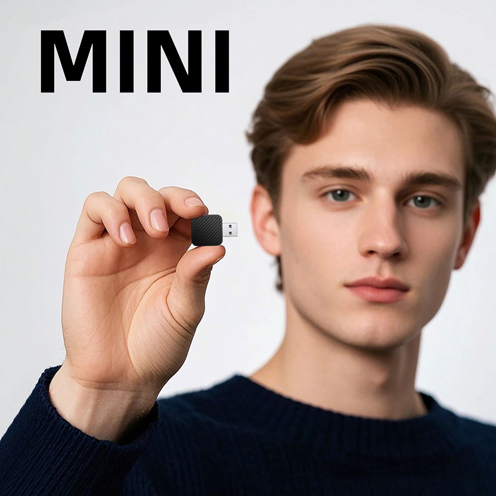 Wired to Wireless CarPlay 2 in1 Mini Adapter Android Auto Smart Box Plug and Play Auto Con | AUTOKITSHOP
