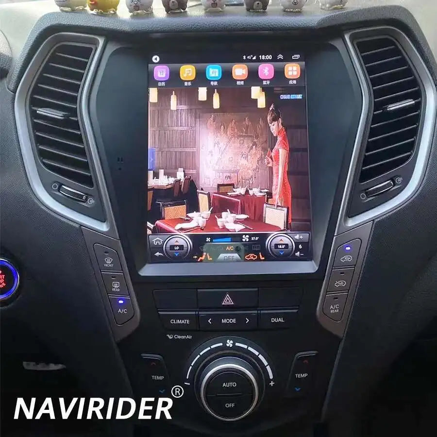 256GB 2din Android Screen DSP Car Radio For Hyundai Santa Fe IX45 2012-2017 Multimedia Pla