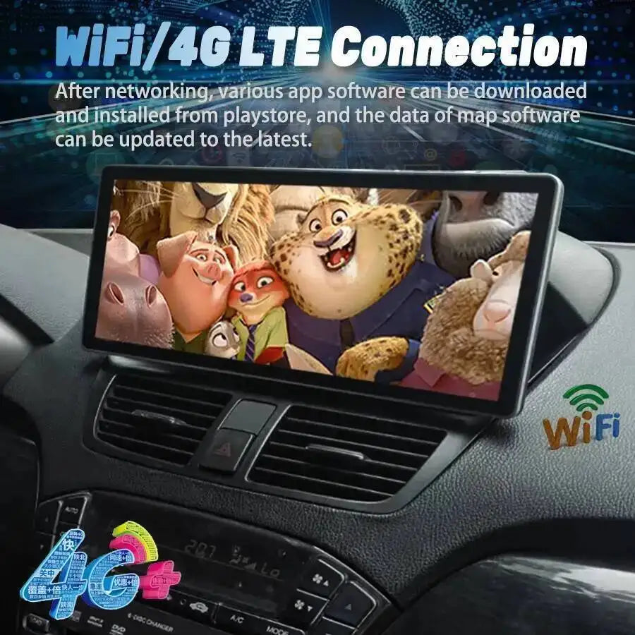 S 12.3-inch Android Screen For Honda Acura MDX 2007-2013 Multimedia Video Player Stereo GP | AUTOKITSHOP