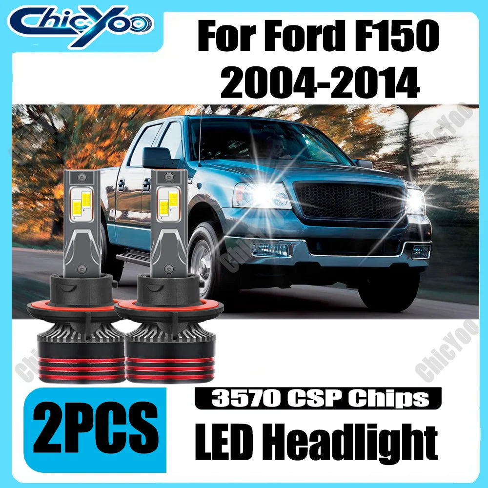 3570 CSP Chips H13 High Low Beam LED Headlights 150W 30000LM 6000K White Canbus Auto Headl