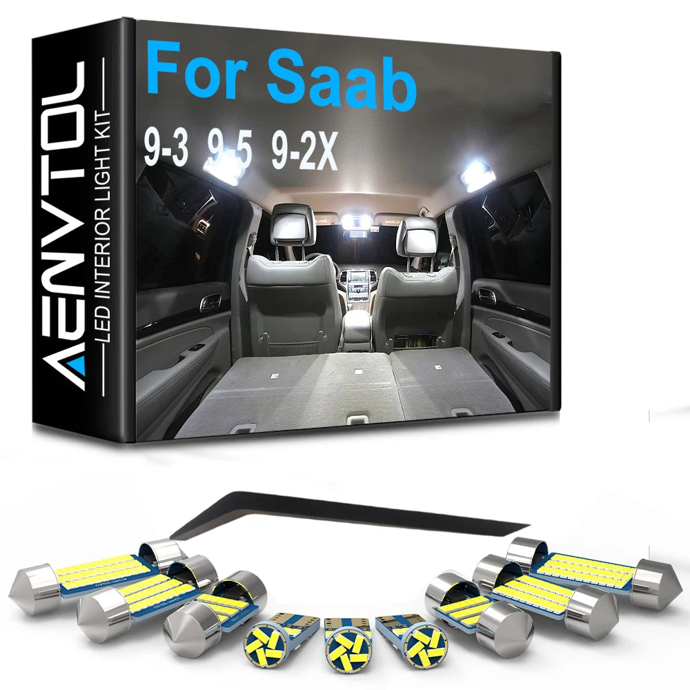 LED Interior Light Kit - Canbus Error-Free Interior Bulbs