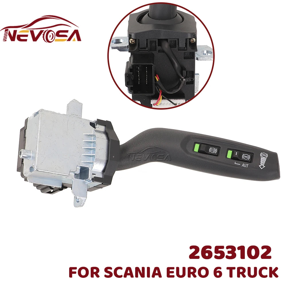 Truck Turn Signal Switch Indicator Lever 2653102 2653155 2433981 Steering Column Switch For Scan - Automotive LED Light
