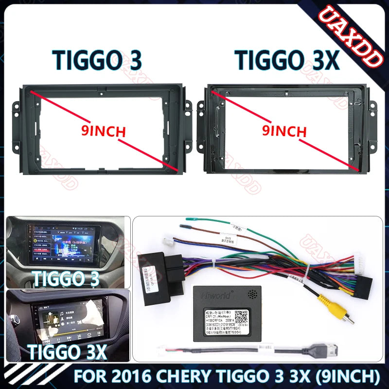 FOR 2016 CHERY TIGGO 3-3x 9INCH Car Radio Android Stereo Audio Screen Multimedia Video Pla
