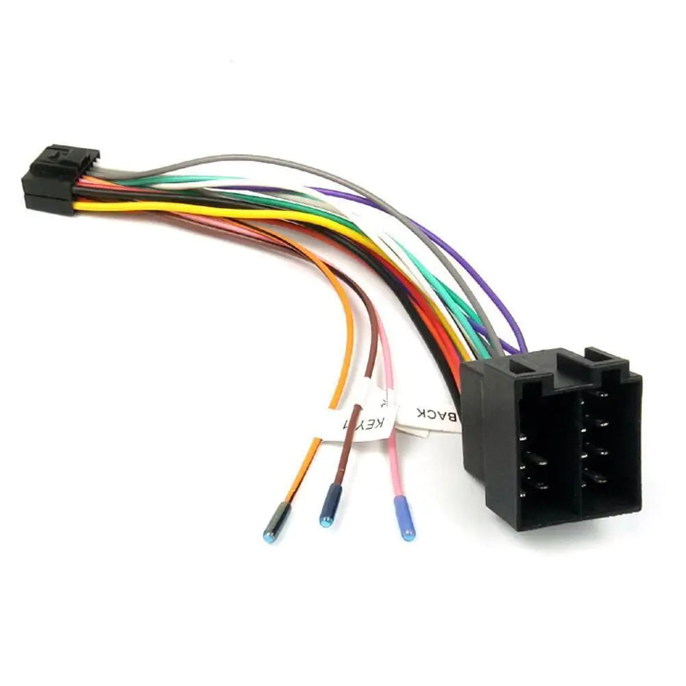 16 Pin To ISO Cable Adapter Male Plug Adapter Male To Female Plug P2N4 For The Car With 16