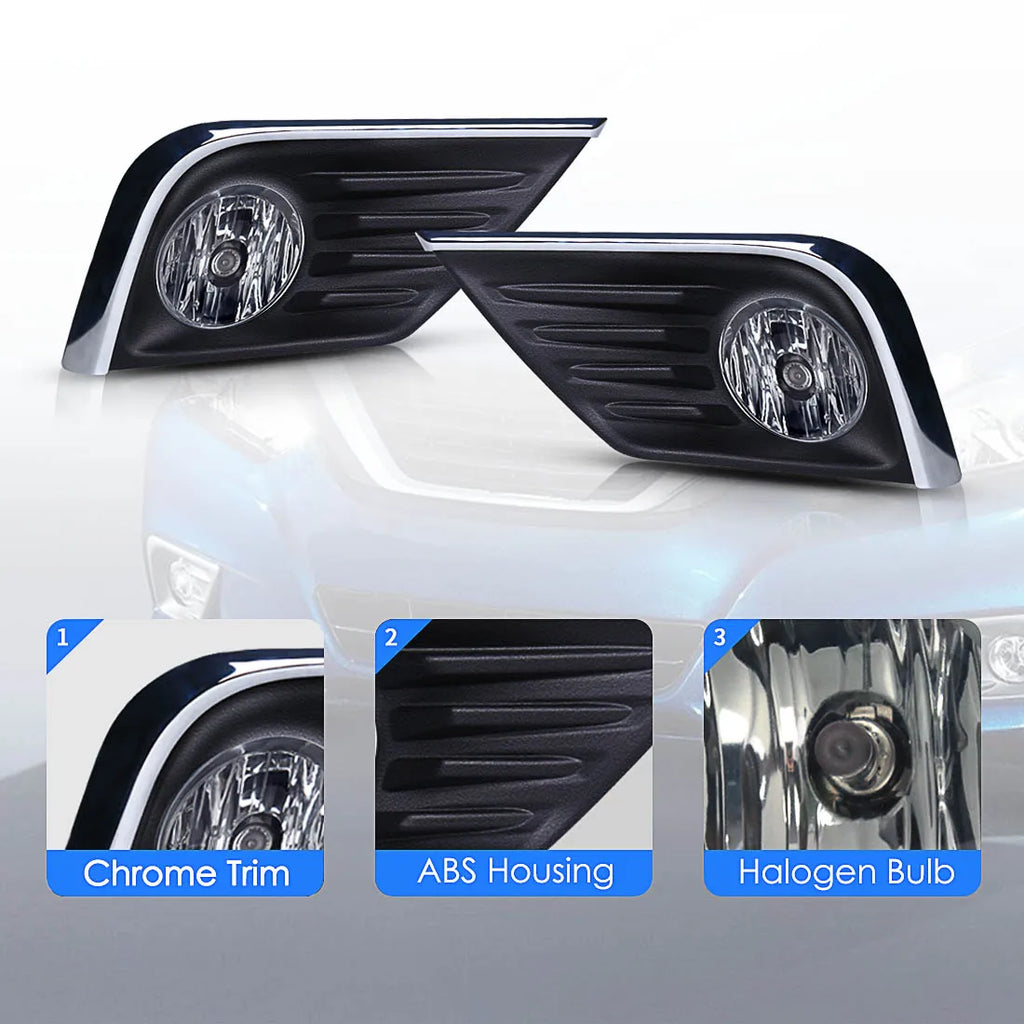 Fog Light For Nissan Altima 2016 2017 2018 Fog Light Frame Fog Lights Cover Headlight Cove | AUTOKITSHOP